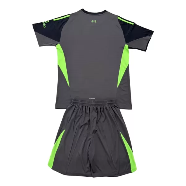 Completo calcio Portiere Liverpool Bambino 2025-26 Nera