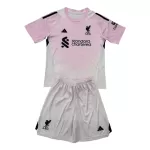Completo calcio Portiere Liverpool Bambino 2025-26 Rosa
