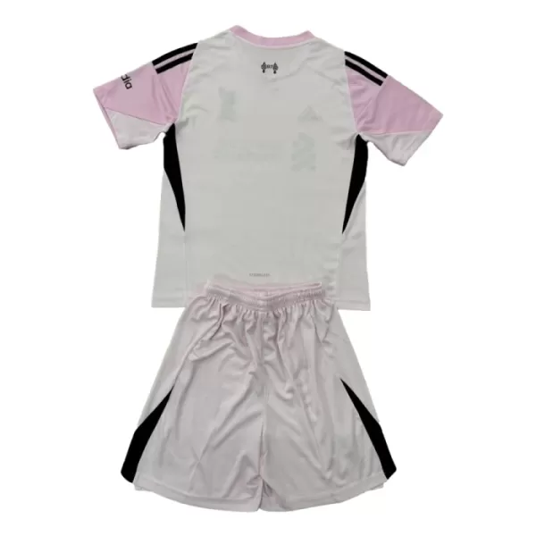 Completo calcio Portiere Liverpool Bambino 2025-26 Rosa