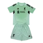 Completo calcio Portiere Liverpool Bambino 2025-26 Verde