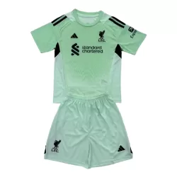 Completo calcio Portiere Liverpool Bambino 2025-26 Verde Completo calcio Portiere Liverpool Bambino 2025-26 Verde