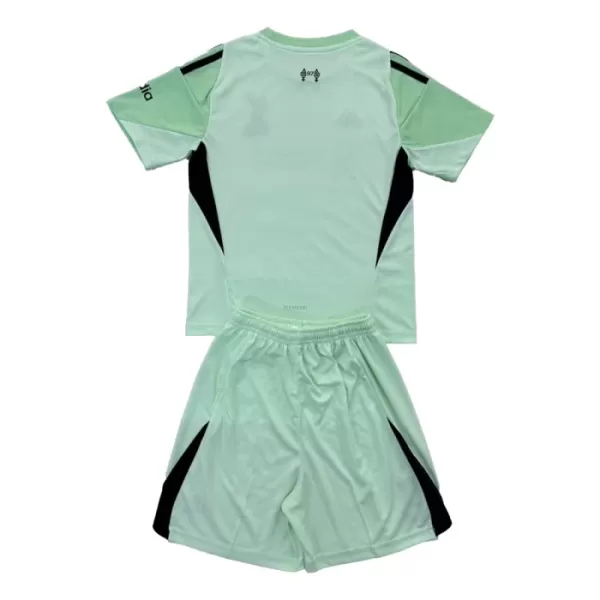 Completo calcio Portiere Liverpool Bambino 2025-26 Verde