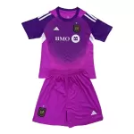 Completo calcio Portiere Los Angeles FC Bambino 2025 Viola