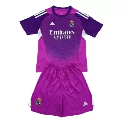 Completo calcio Portiere Real Madrid Bambino 2025-26 Viola Completo calcio Portiere Real Madrid Bambino 2025-26 Viola