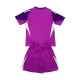 Completo calcio Portiere Real Madrid Bambino 2025-26 Viola