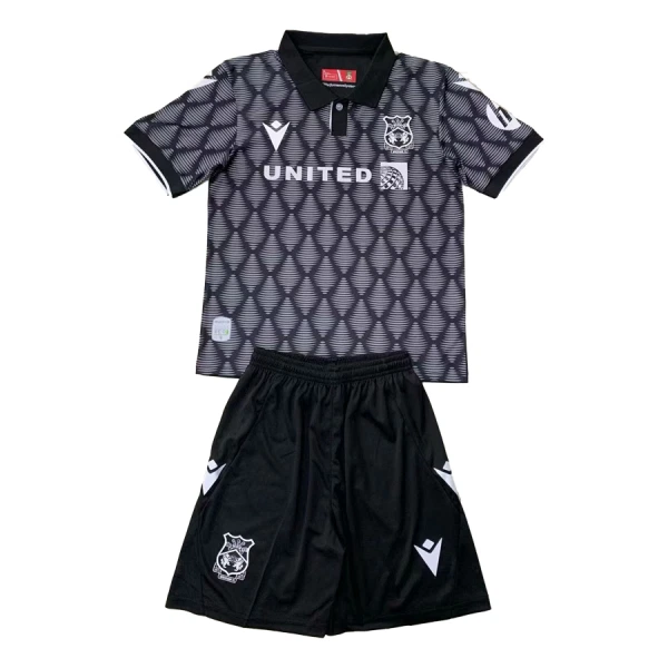Completo calcio Wrexham Bambino Secondo 2024/25 Completo calcio Wrexham Bambino Secondo 2024/25