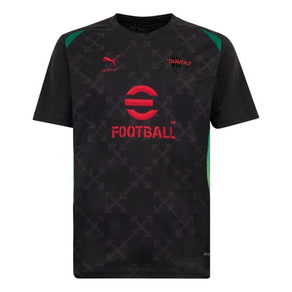 Maglia AC Milan Pre-Match Uomo 2024/25 Maglia AC Milan Pre-Match Uomo 2024/25