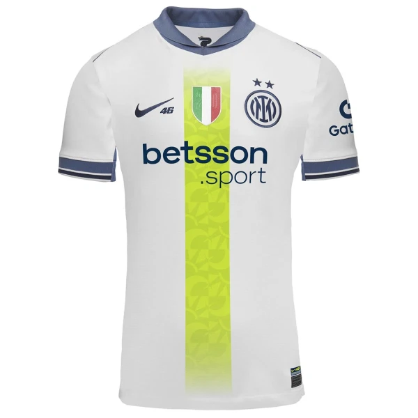 Maglia Inter Milan x Valentino Rossi Uomo Secondo 2024/25 Maglia Inter Milan x Valentino Rossi Uomo Secondo 2024/25