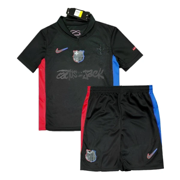 Completo calcio Barcellona x Travis Scott Bambino Secondo 2024/25