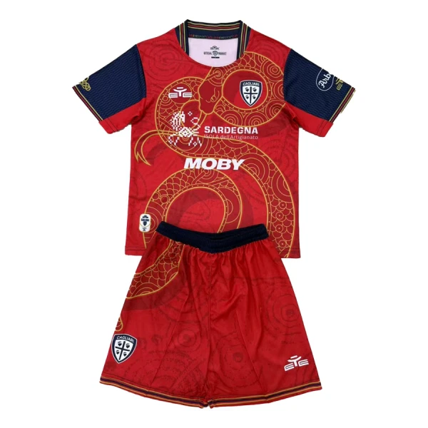 Completo calcio Cagliari Calcio Bambino 2024/25 - Speciale Completo calcio Cagliari Calcio Bambino 2024/25 - Speciale