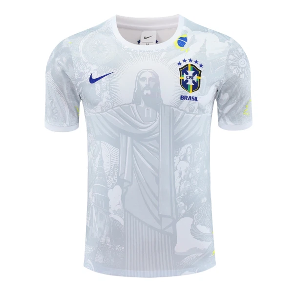 Maglia Brasile Uomo 2024/25 Bianca - Speciale Maglia Brasile Uomo 2024/25 Bianca - Speciale