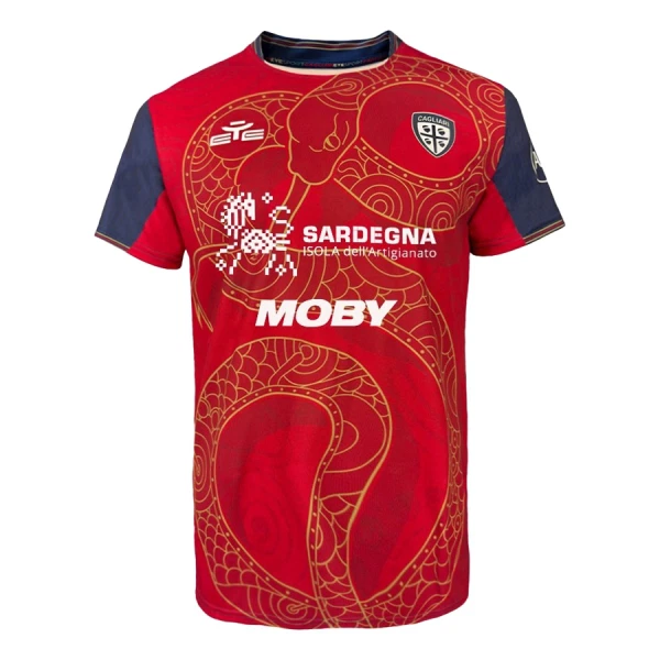 Maglia Cagliari Calcio Uomo 2024/25 - Speciale Maglia Cagliari Calcio Uomo 2024/25 - Speciale