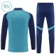 Arsenal Felpe da Allenamento Bambino 1/4-Zip 2025-26 Blu
