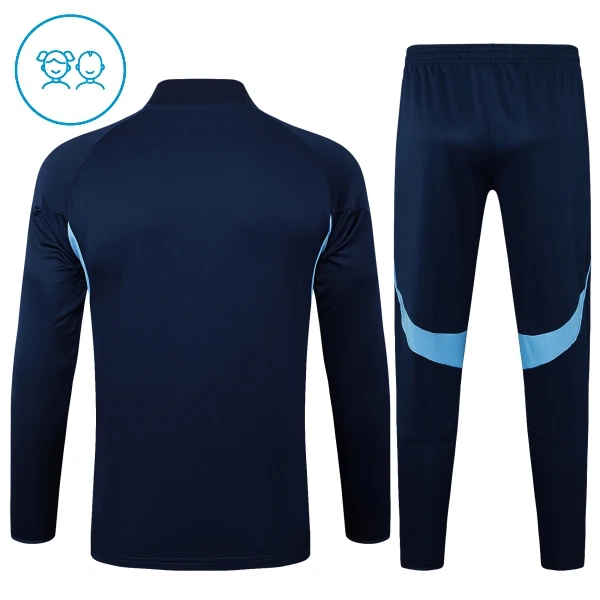 Arsenal Felpe da Allenamento Bambino 1/4-Zip 2025-26 Navy