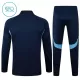 Arsenal Felpe da Allenamento Bambino 1/4-Zip 2025-26 Navy