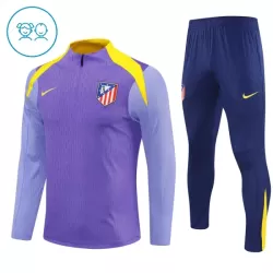 Atlético Madrid Felpe da Allenamento Bambino 1/4-Zip 2025-26 Viola