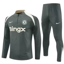 Chelsea Felpe da Allenamento Uomo 1/4-Zip 2025-26 Grigio Chelsea Felpe da Allenamento Uomo 1/4-Zip 2025-26 Grigio