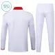 FC Bayern Monaco Felpe da Allenamento Bambino 1/4-Zip 2024/25 Bianca
