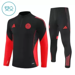 FC Bayern Monaco Felpe da Allenamento Bambino 1/4-Zip 2025-26 Nera FC Bayern Monaco Felpe da Allenamento Bambino 1/4-Zip 2025-26 Nera