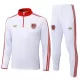 FC Bayern Monaco Felpe da Allenamento Uomo 1/4-Zip 2024/25 Bianca FC Bayern Monaco Felpe da Allenamento Uomo 1/4-Zip 2024/25 Bianca