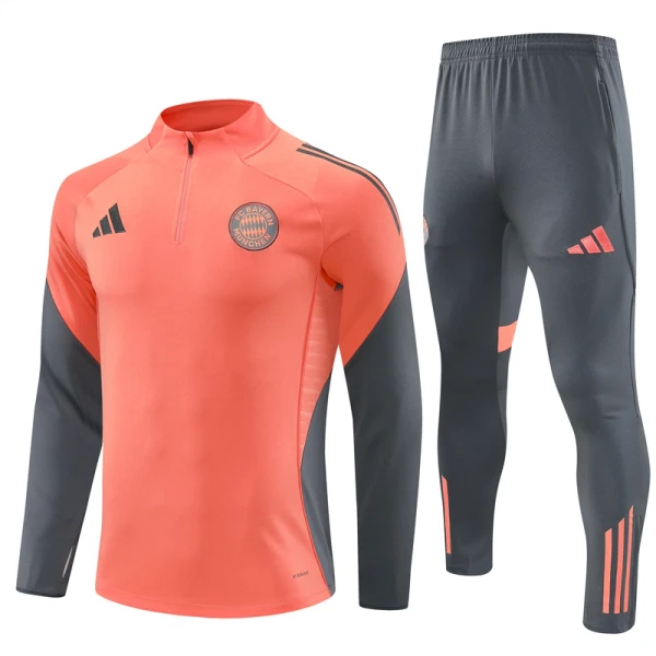 FC Bayern Monaco Felpe da Allenamento Uomo 1/4-Zip 2025-26 Arancia FC Bayern Monaco Felpe da Allenamento Uomo 1/4-Zip 2025-26 Arancia