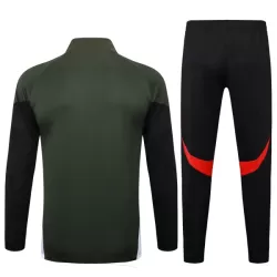 FC Bayern Monaco Felpe da Allenamento Uomo 1/4-Zip 2025-26 Verde