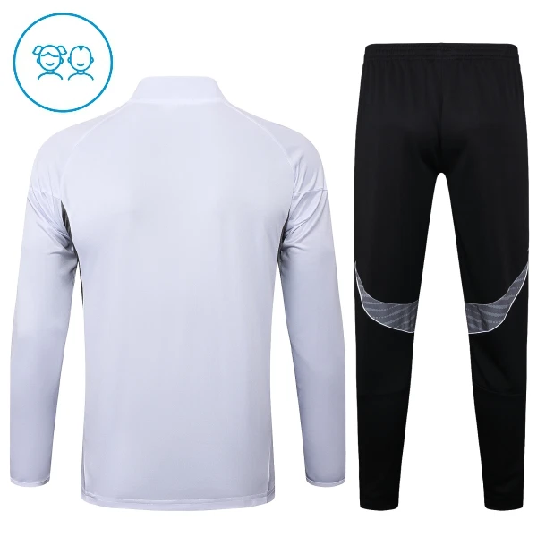 Inter Miami CF Felpe da Allenamento Bambino 1/4-Zip 2025-26 Bianca