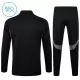 Inter Miami CF Felpe da Allenamento Bambino 1/4-Zip 2025-26 Nera