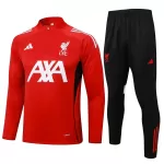 Liverpool Felpe da Allenamento Uomo 1/4-Zip 2024/25 Rossa