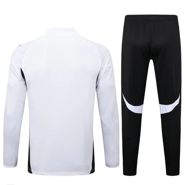 Liverpool Felpe da Allenamento Uomo 1/4-Zip 2025-26 Bianca