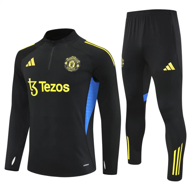 Manchester United Felpe da Allenamento Uomo 1/4-Zip 2025-26 Manchester United Felpe da Allenamento Uomo 1/4-Zip 2025-26
