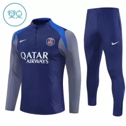 Paris Saint-Germain Felpe da Allenamento Bambino 1/4-Zip 2025-26 Navy Paris Saint-Germain Felpe da Allenamento Bambino 1/4-Zip 2025-26 Navy