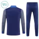Paris Saint-Germain Felpe da Allenamento Bambino 1/4-Zip 2025-26 Navy