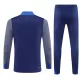 Paris Saint-Germain Felpe da Allenamento Uomo 1/4-Zip 2025-26 Navy