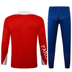 Paris Saint-Germain Felpe da Allenamento Uomo 1/4-Zip 2025-26 Rossa