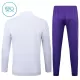 Real Madrid Felpe da Allenamento Bambino 1/4-Zip 2025-26 Bianca
