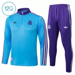 Real Madrid Felpe da Allenamento Bambino 1/4-Zip 2025-26 Blu Real Madrid Felpe da Allenamento Bambino 1/4-Zip 2025-26 Blu