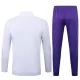 Real Madrid Felpe da Allenamento Uomo 1/4-Zip 2025-26 Bianca