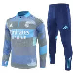 Real Madrid Felpe da Allenamento Uomo 1/4-Zip 2025-26 Blu
