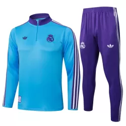 Real Madrid Felpe da Allenamento Uomo 1/4-Zip 2025-26 Blu Real Madrid Felpe da Allenamento Uomo 1/4-Zip 2025-26 Blu