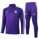 Real Madrid Felpe da Allenamento Uomo 1/4-Zip 2025-26 Viola