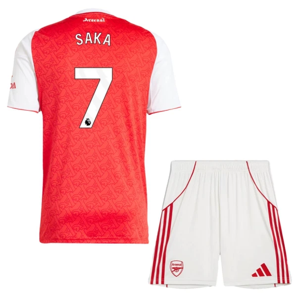 Completo calcio Arsenal Saka 7 Bambino Primo 2025-26