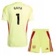 Completo calcio Portiere Arsenal RAYA 1 Bambino 2025-26 Completo calcio Portiere Arsenal RAYA 1 Bambino 2025-26