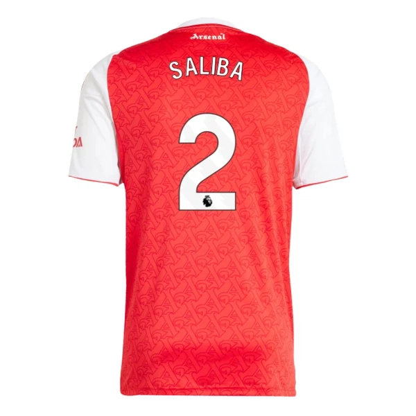 Maglia Arsenal Saliba 2 Uomo Primo 2025-26 Maglia Arsenal Saliba 2 Uomo Primo 2025-26