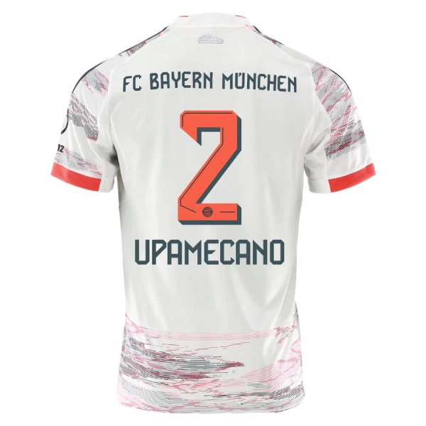 Completo calcio FC Bayern Monaco Dayot Upamecano 2 Bambino Secondo 2025-26