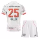 Completo calcio FC Bayern Monaco Thomas Müller 25 Bambino Secondo 2025-26 Completo calcio FC Bayern Monaco Thomas Müller 25 Bambino Secondo 2025-26