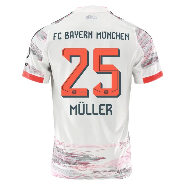 Completo calcio FC Bayern Monaco Thomas Müller 25 Bambino Secondo 2025-26