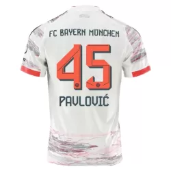 Maglia FC Bayern Monaco Aleksandar Pavlovic 45 Uomo Secondo 2025-26 Maglia FC Bayern Monaco Aleksandar Pavlovic 45 Uomo Secondo 2025-26