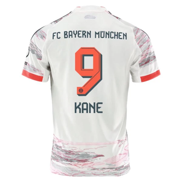 Maglia FC Bayern Monaco Harry Kane 9 Uomo Secondo 2025-26 Maglia FC Bayern Monaco Harry Kane 9 Uomo Secondo 2025-26
