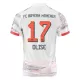 Maglia FC Bayern Monaco Olise 17 Uomo Secondo 2025-26 Maglia FC Bayern Monaco Olise 17 Uomo Secondo 2025-26